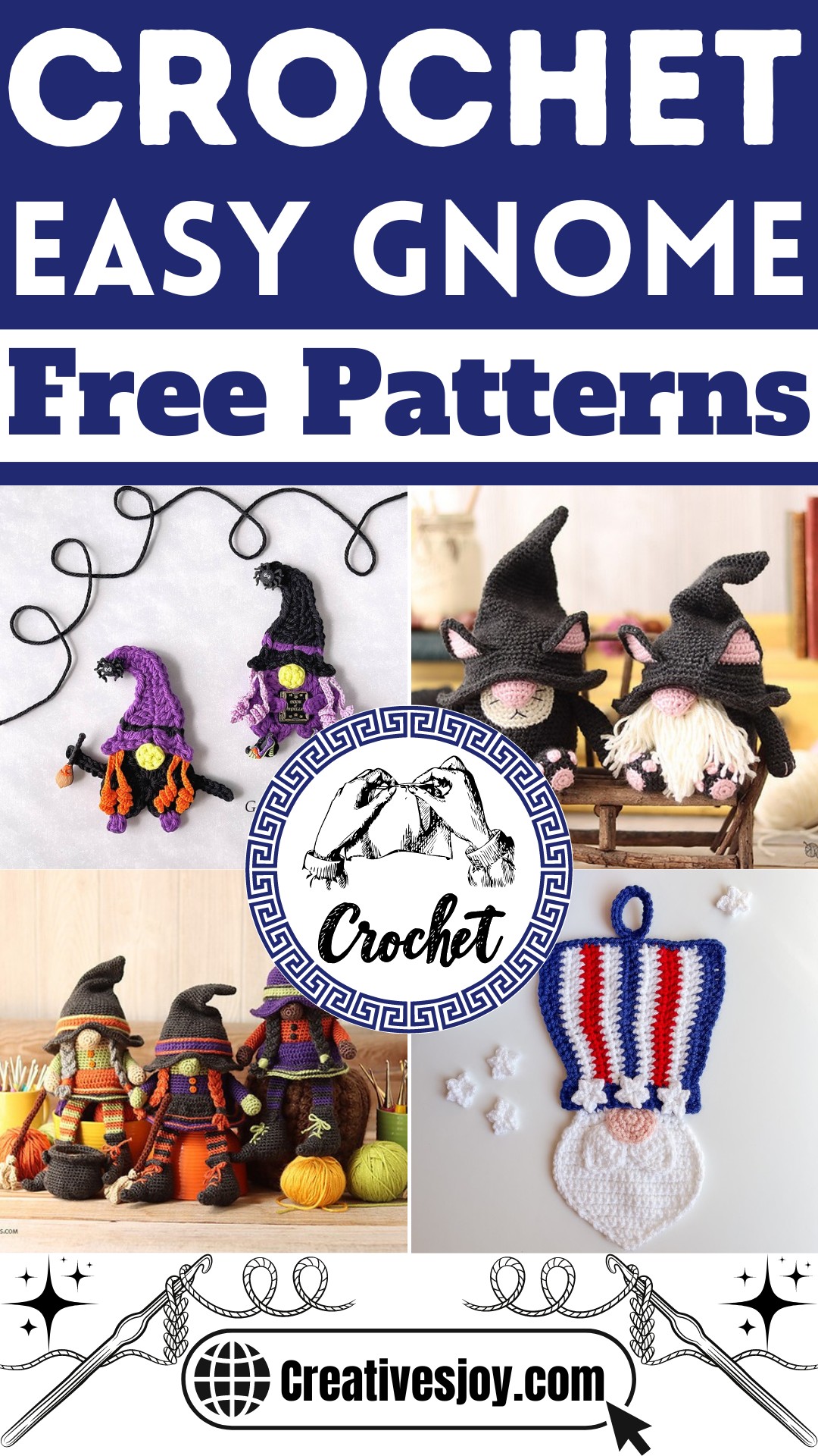 Easy Crochet Gnome Patterns Free 1