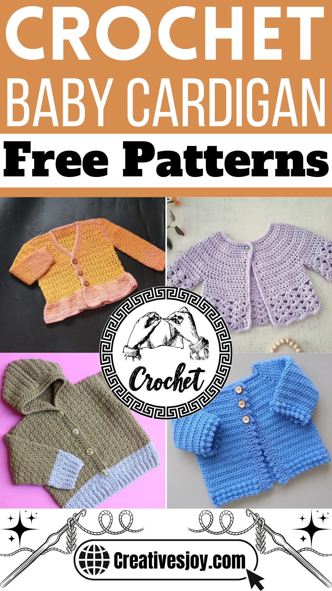 Free Crochet Baby Cardigan Patterns 1