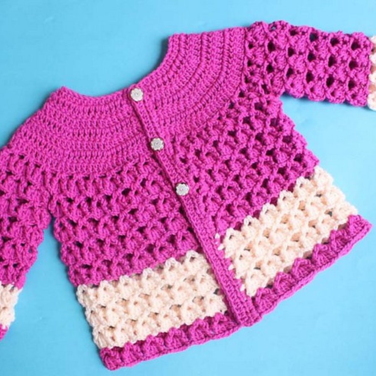 Free Crochet Baby Jacket Patterns