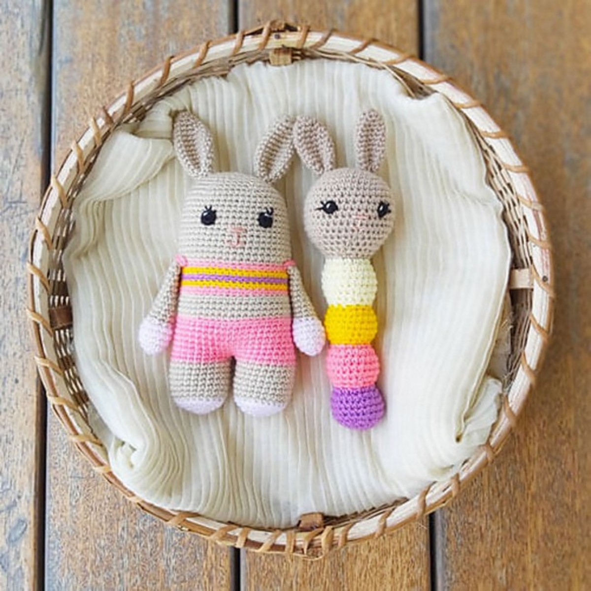 Free Crochet Baby Rattle