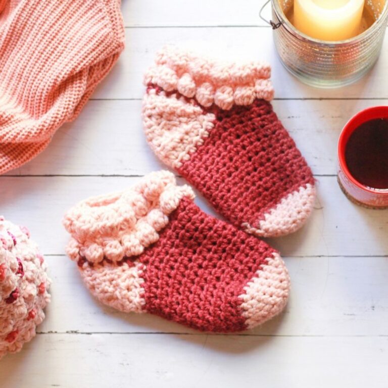 Free Crochet Christmas Sock Patterns