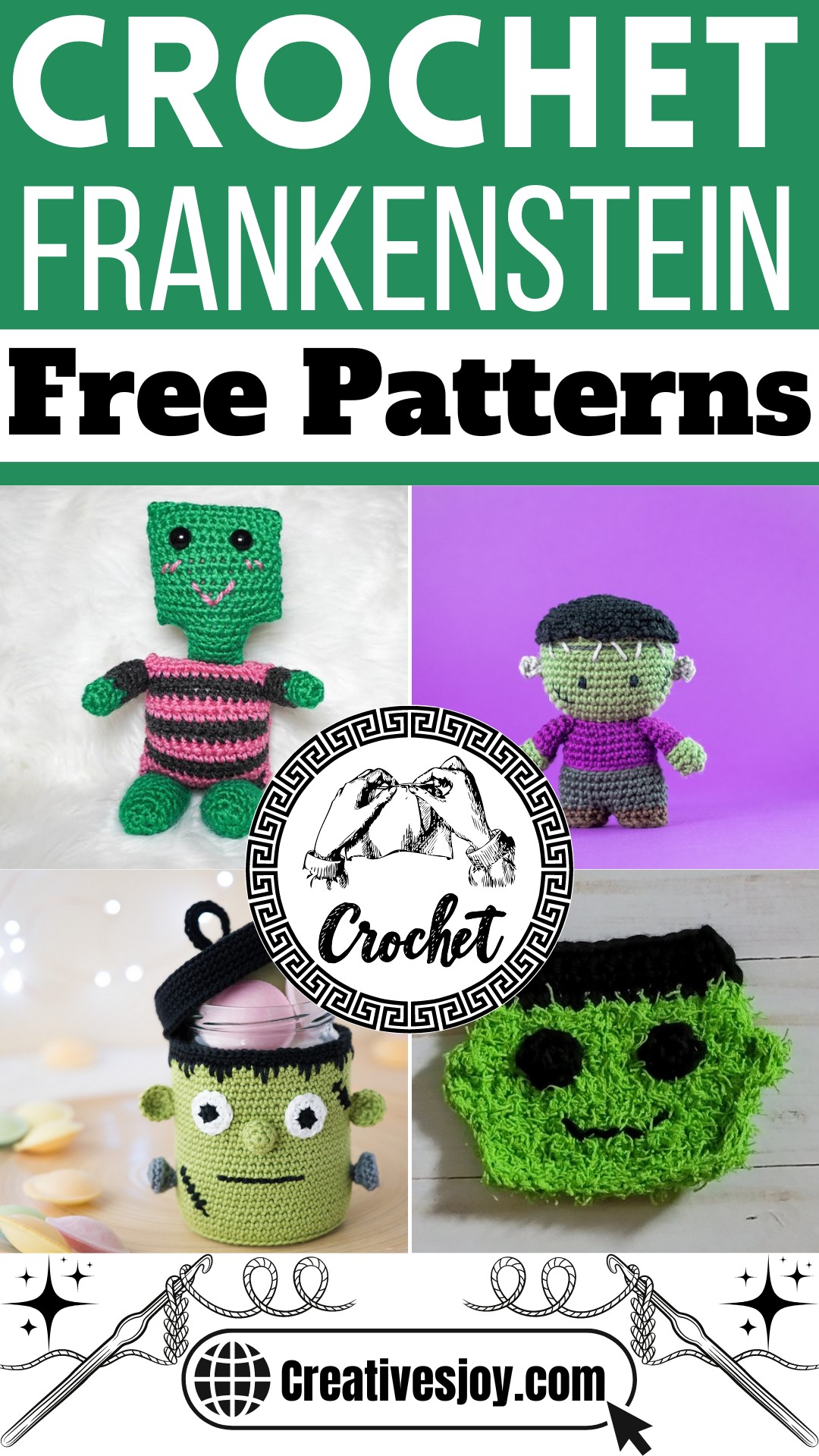 Free Crochet Frankenstein Patterns 1