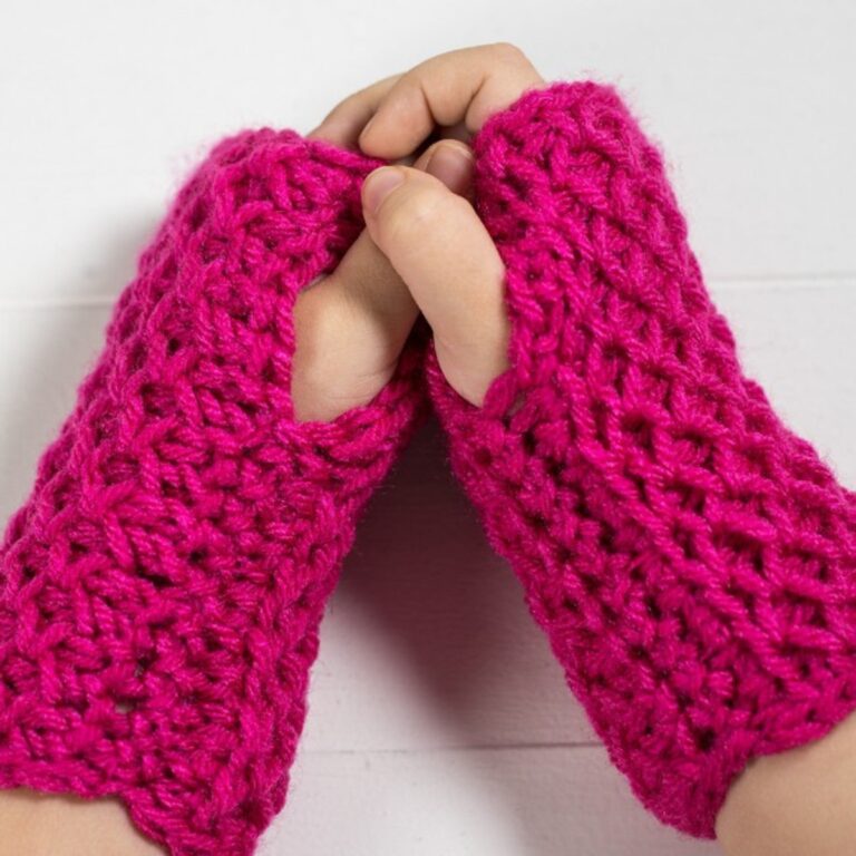 Free Crochet Hand Warmer Patterns