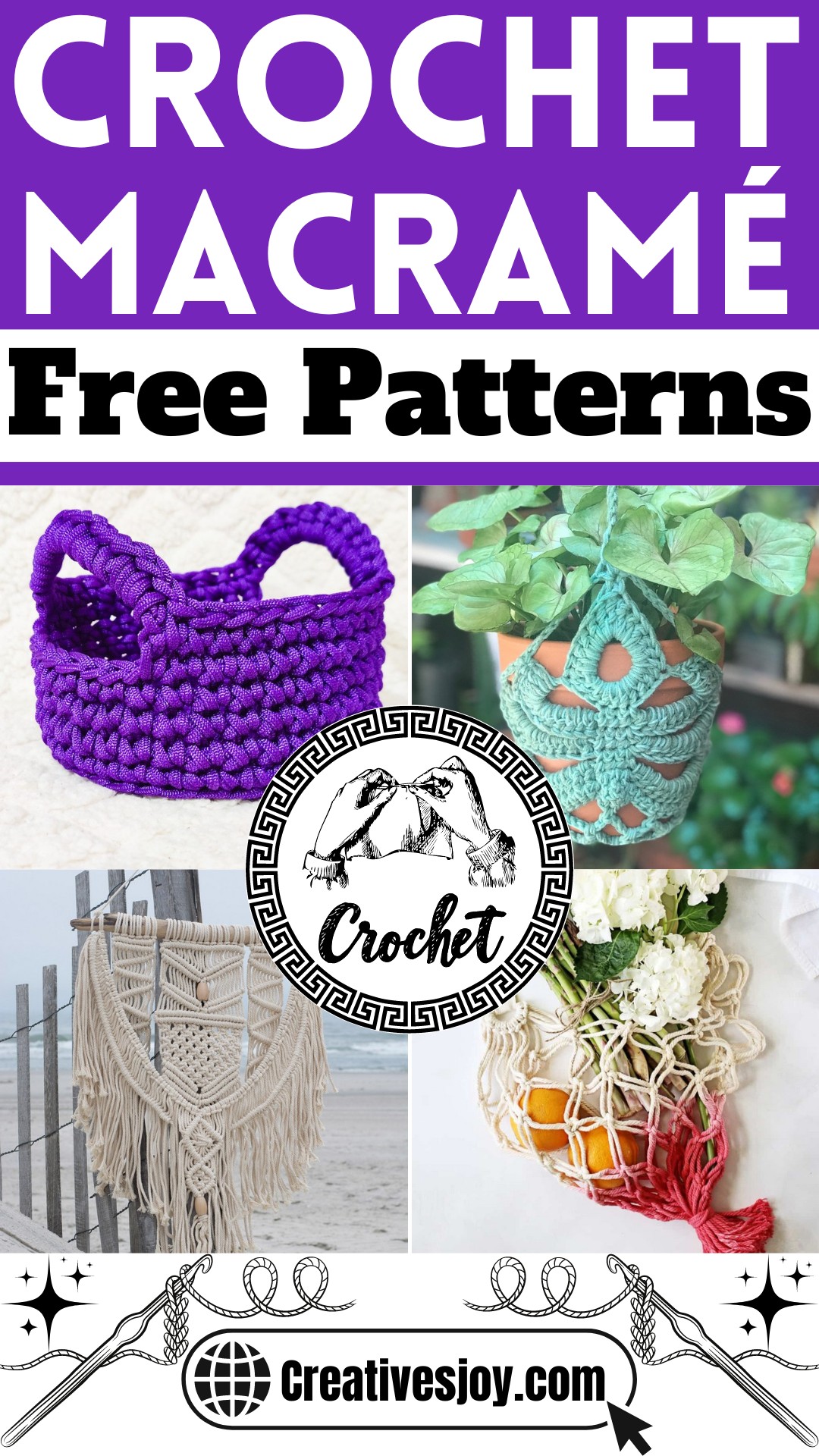 Free Crochet Macramé Patterns 1