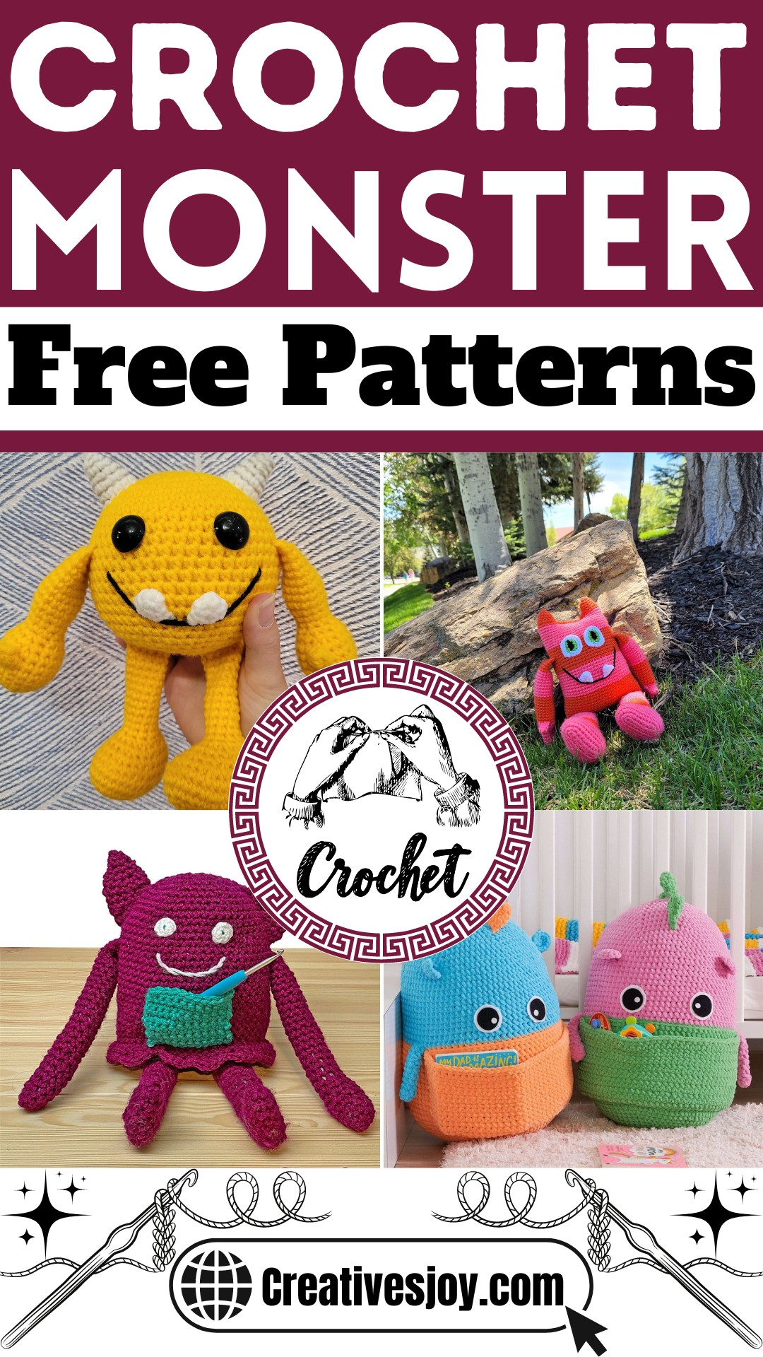 Free Crochet Monster Patterns 1