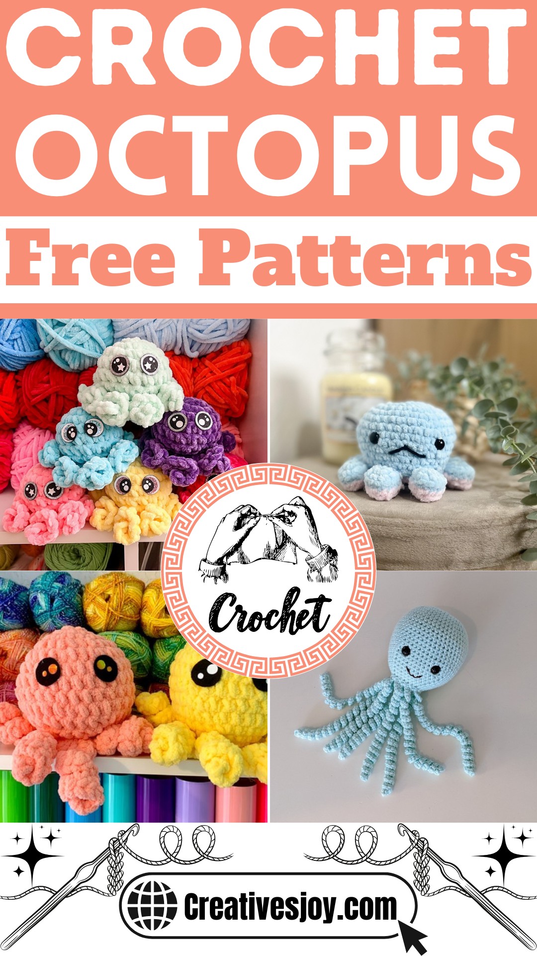 Free Crochet Octopus Patterns 1
