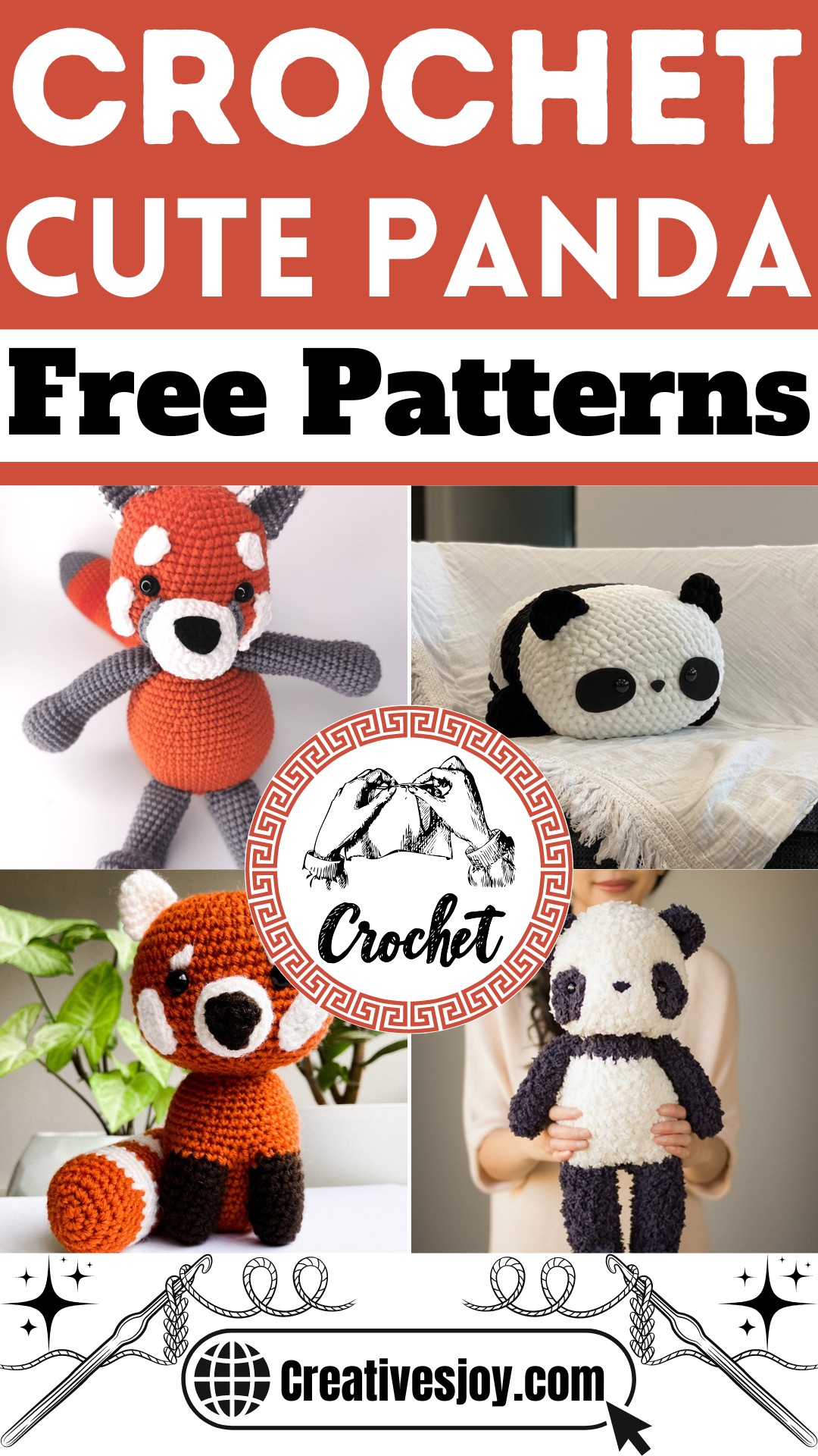 Free Crochet Panda Patterns 1