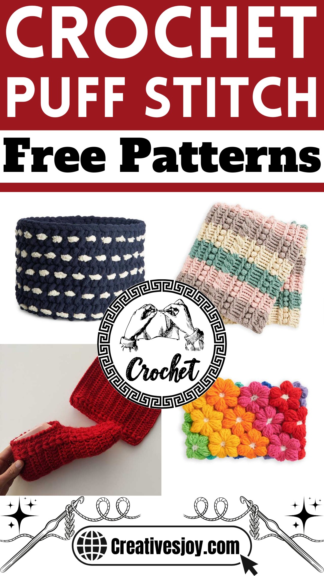 Free Crochet Puff Stitch Patterns 1