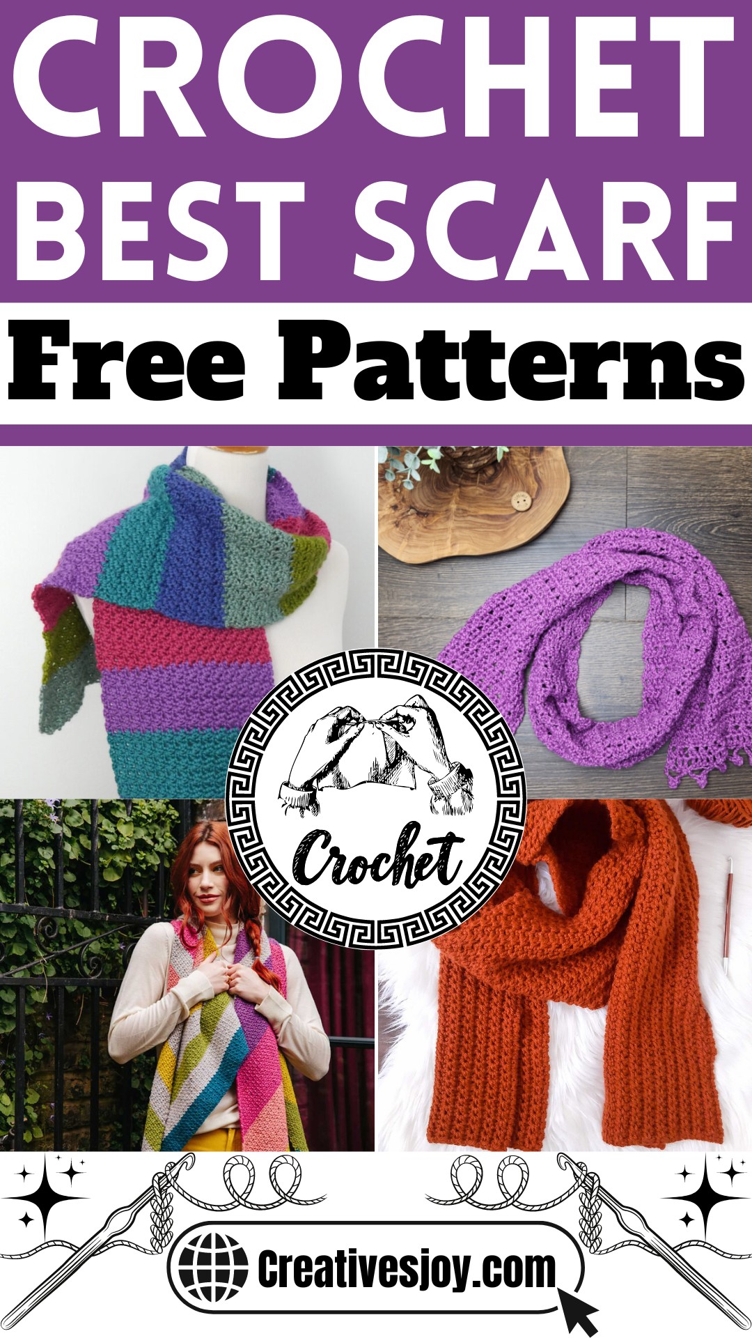 Free Crochet Scarf Patterns 1
