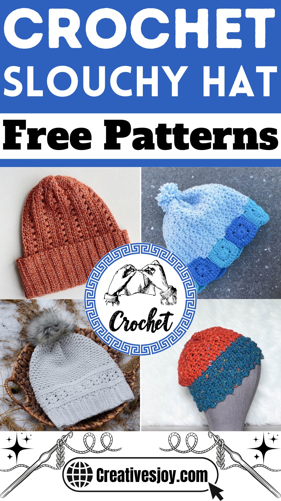 Free Crochet Slouchy Hat Patterns 1