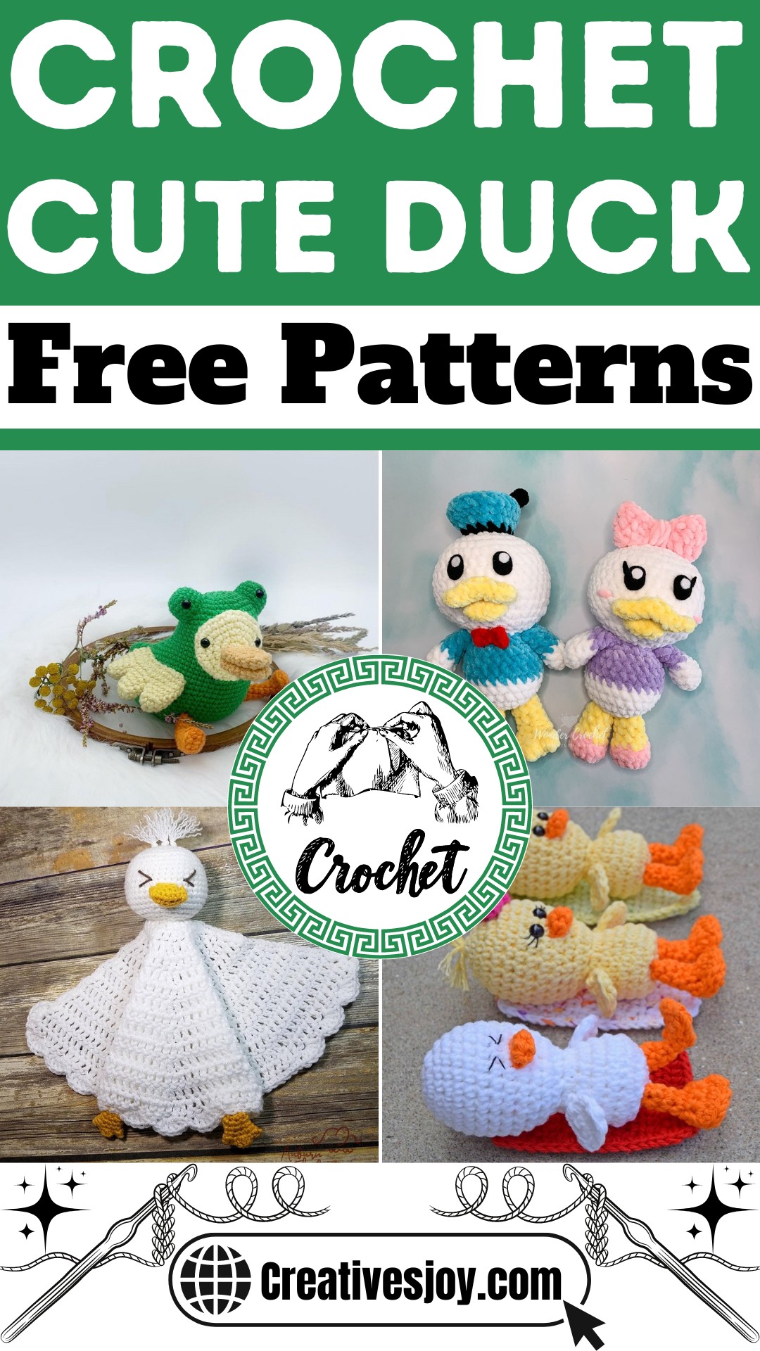 Free Duck Crochet Patterns 1