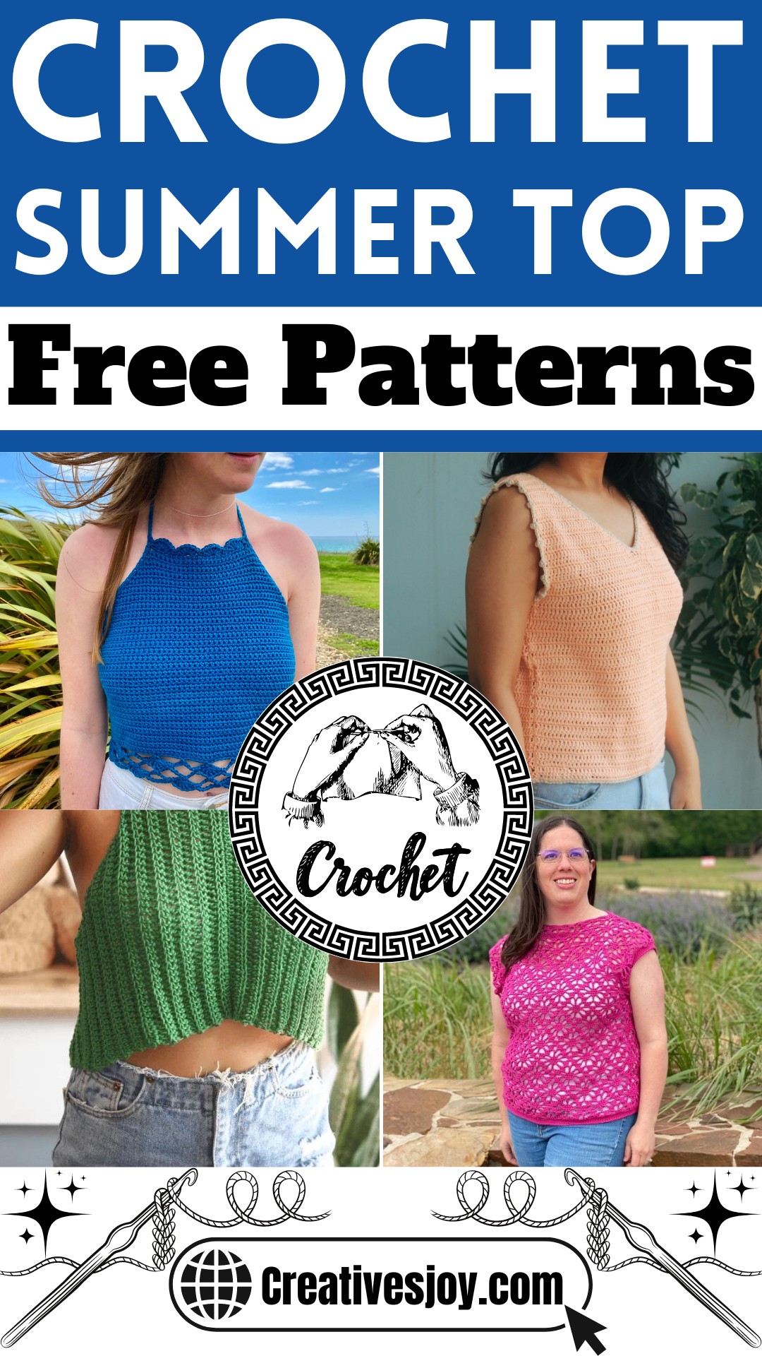 Summer Easy Crochet Top Patterns 1