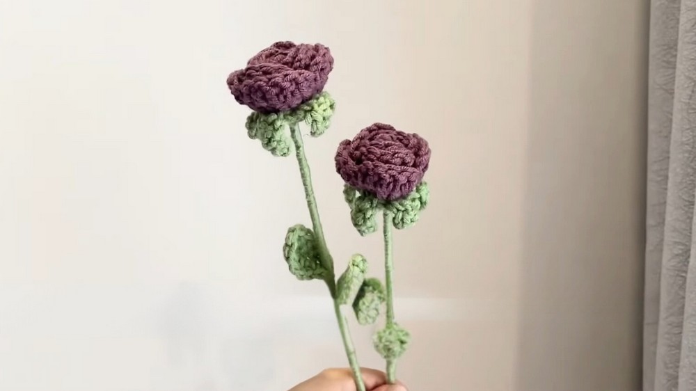 Beautiful Crochet Mini Rose Pattern