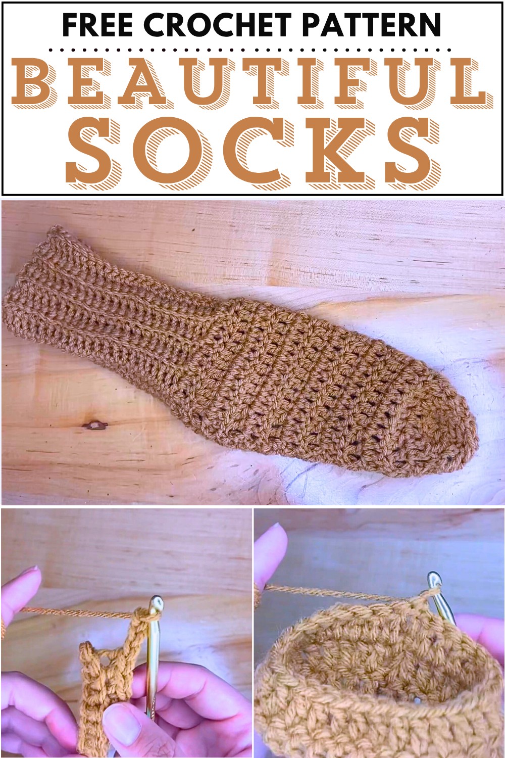 Beautiful Crochet Socks Pattern