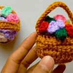 Crochet Simple Mini Basket Pattern
