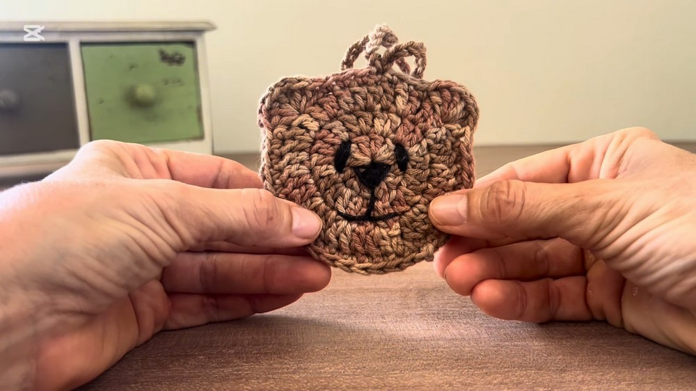 Crochet Teddy Bear Airpod Case Pattern
