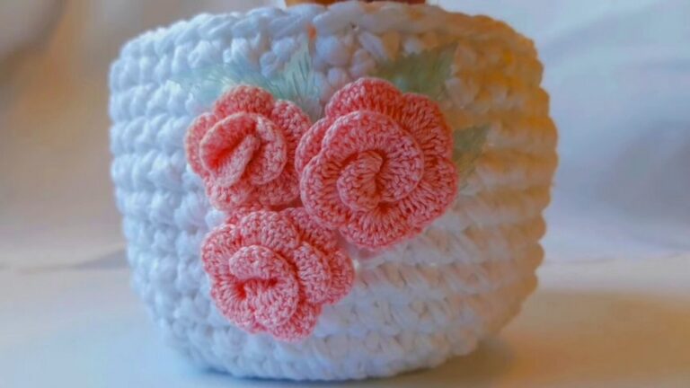 How to Crochet Quick And Easy Basket for Beginners