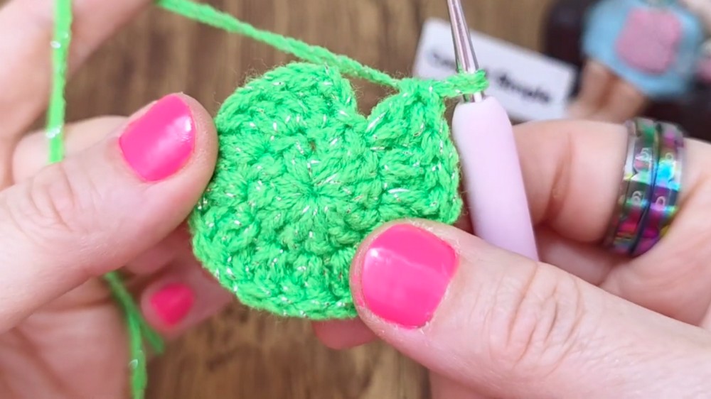 Crochet Frog Granny Square Pattern 2