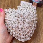 Crochet Heart Cushion Pattern 5