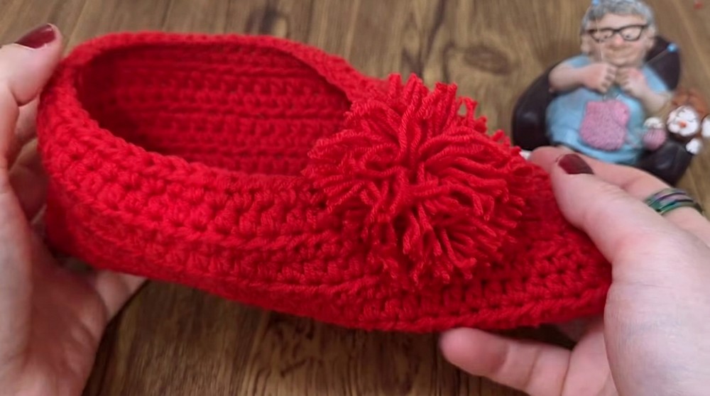 Crochet Slippers Pattern 4