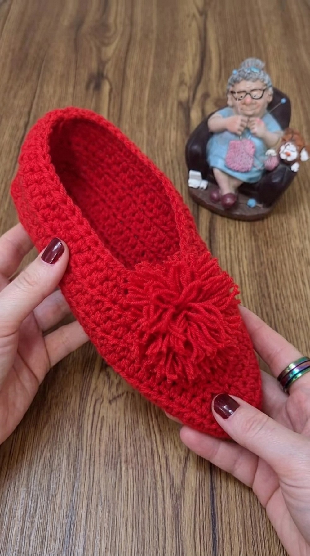Crochet Slippers Pattern 5