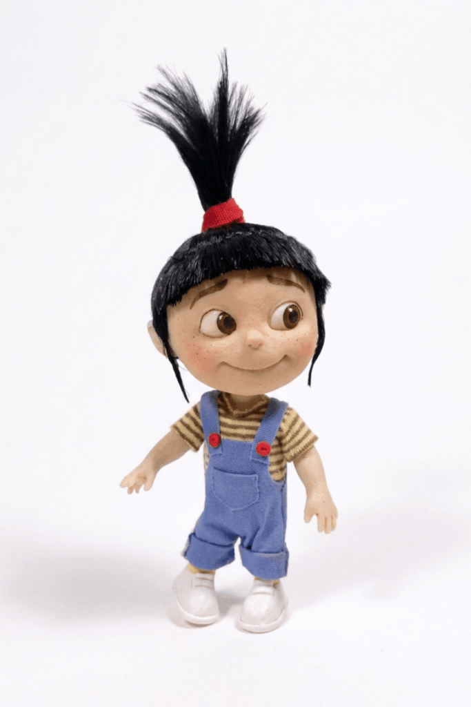 Agnes Doll Polymer Clay Final Image