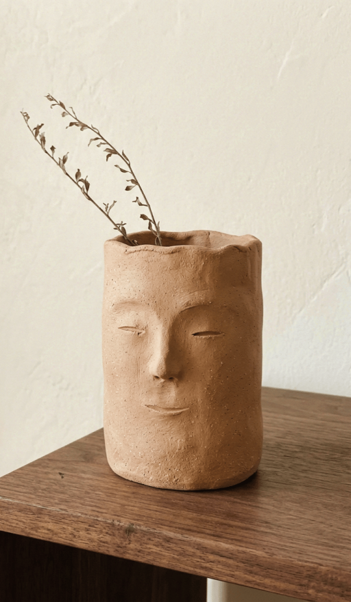 Air Dry Clay Flower Pots