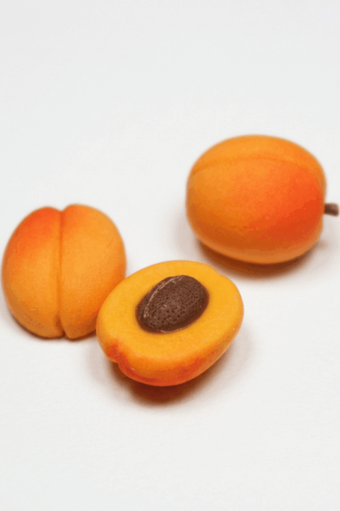 Apricot Polymer Clay Charms Final Image