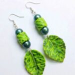 Polymer Clay Botanical Earrings Image