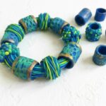 Beautiful Polymer Clay Bracelet Jewelry Image