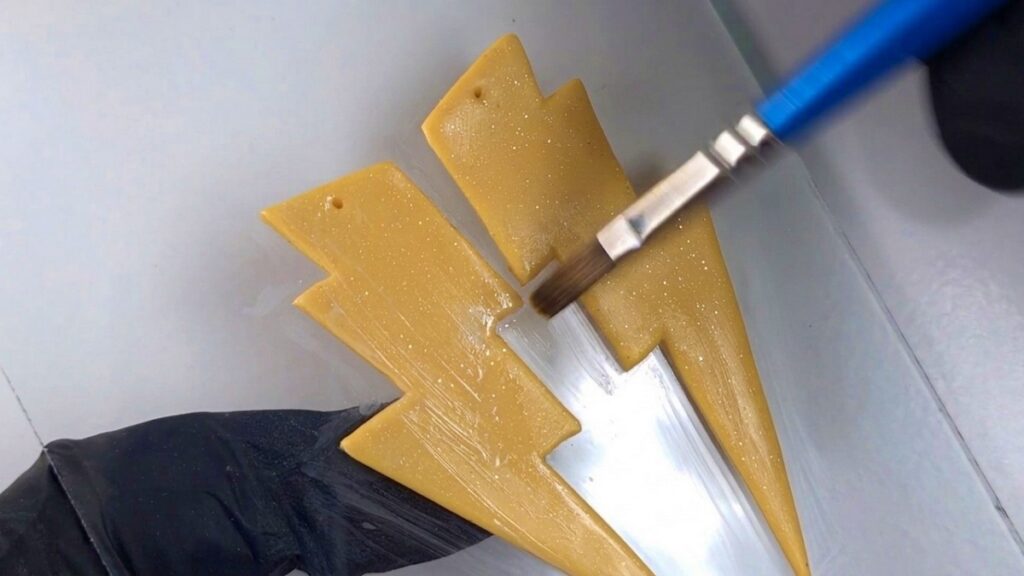 Bold Lightning Bolt Clay Jewelry 4