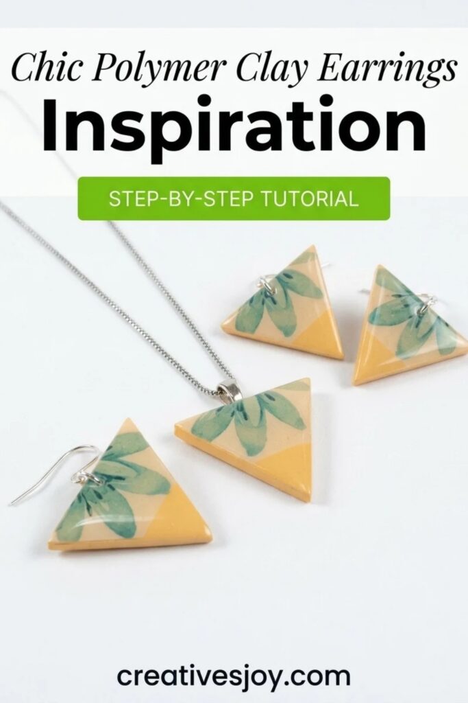 Chic Polymer Clay Earrings Inspiration