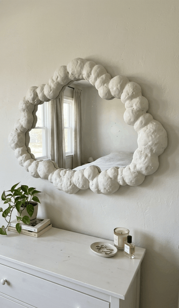 Cloud Foam Clay Mirror Ideas