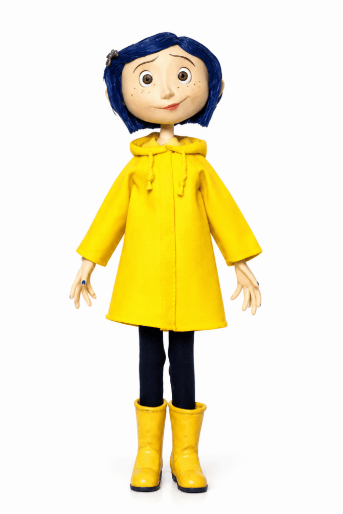 Coraline Doll with Polymer Clay Final Image