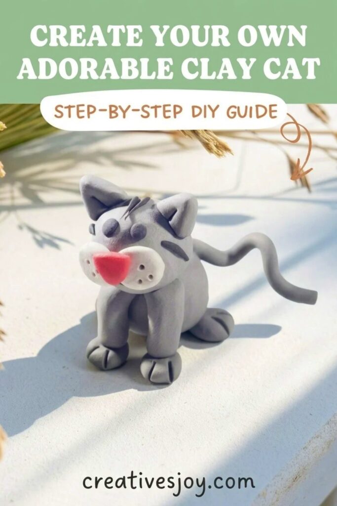 Create Your Own Adorable Clay Cat