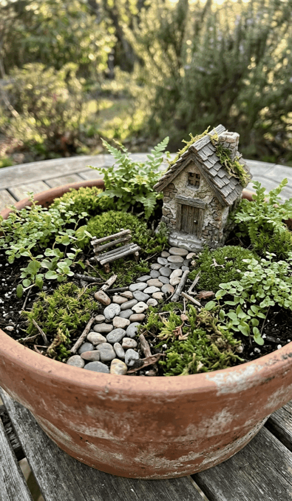 Creative Clay Pot Fairy Garden Ideas