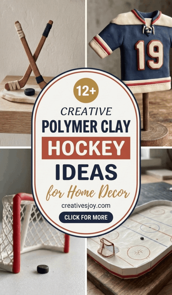 Creative Polymer Clay Hockey Ideas for Home Decor