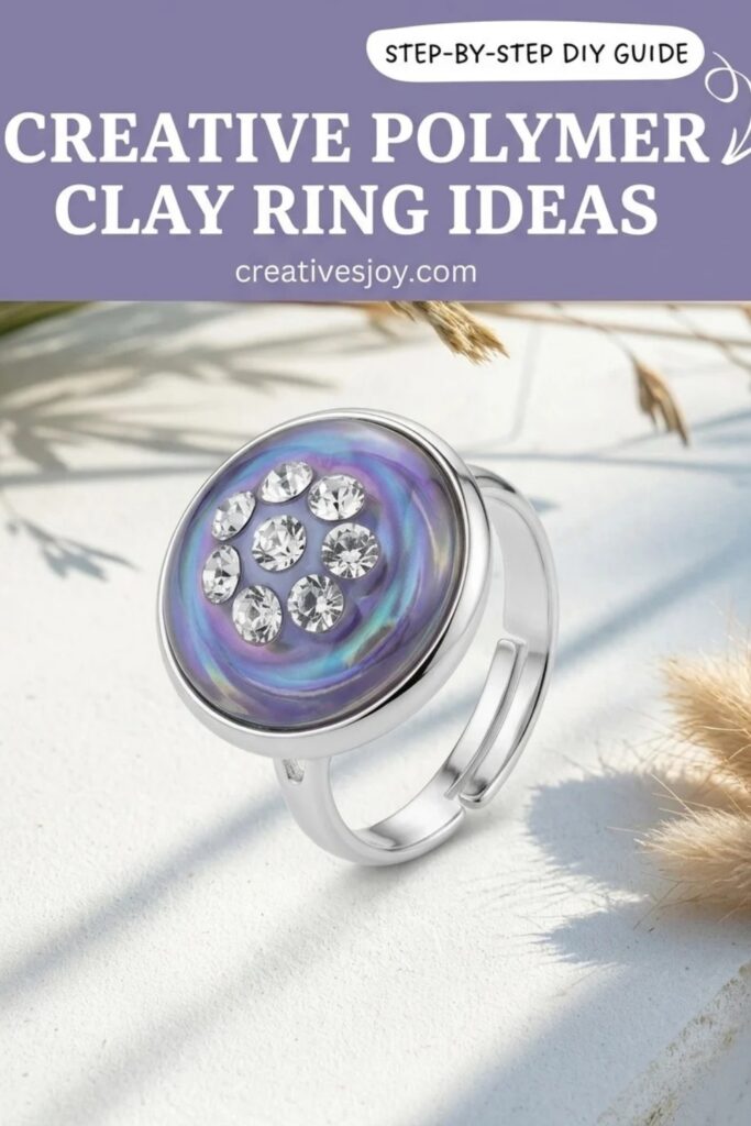 Creative Polymer Clay Ring Ideas