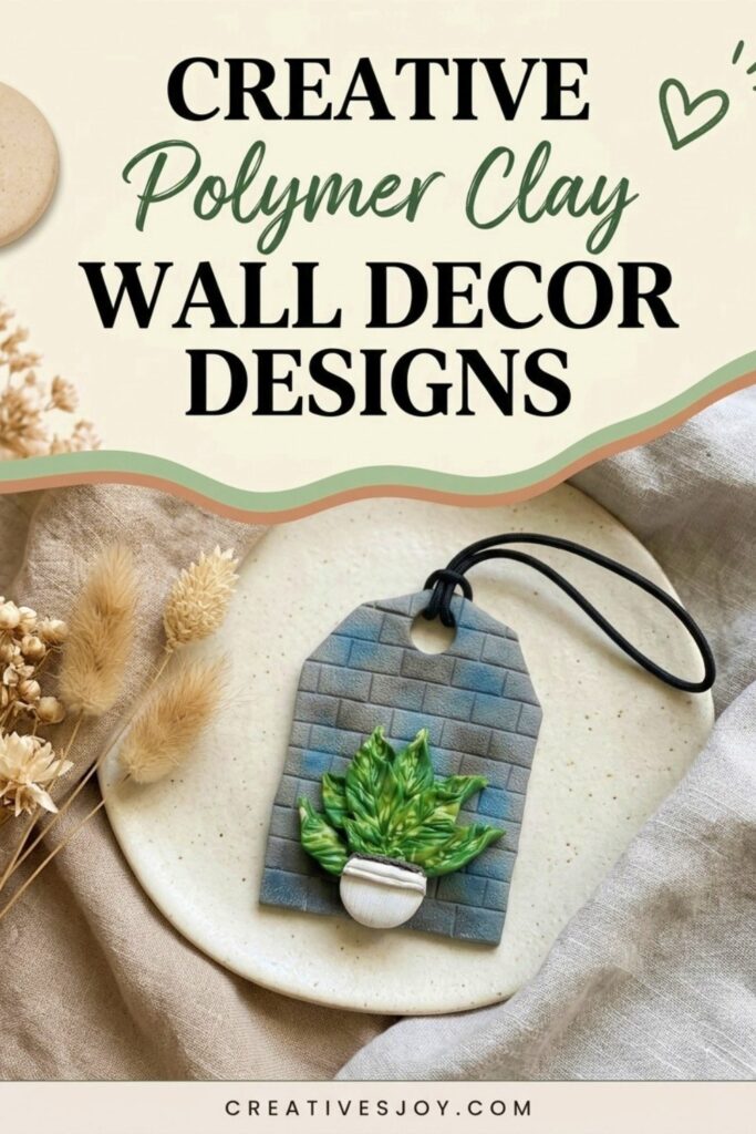 Creative Polymer Clay Wall Decor Designs