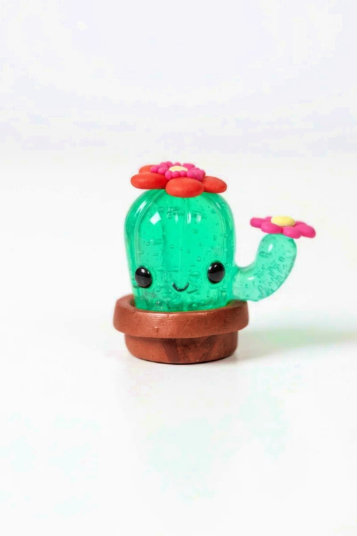 Cute Mini Cactus Resin Clay Image