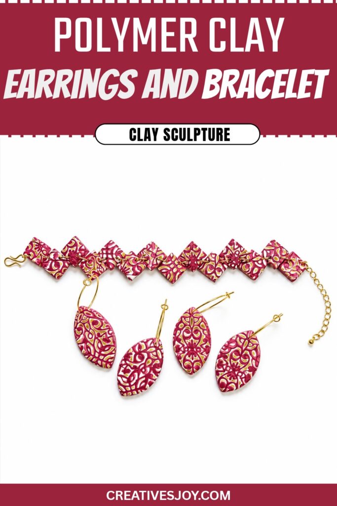 DIY Polymer Clay Earrings and Bracelets