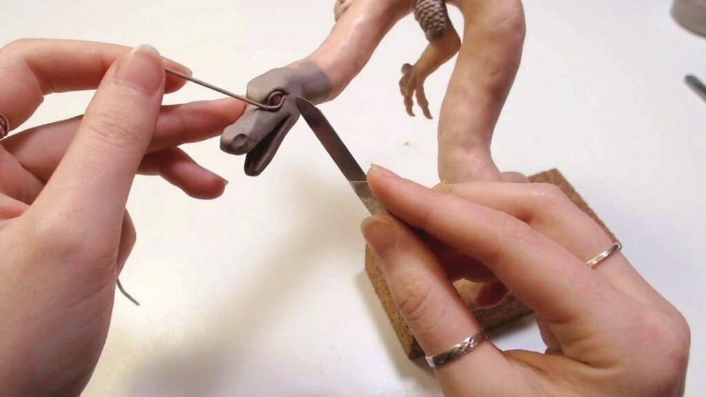 Eastern Dragon in Clay 4