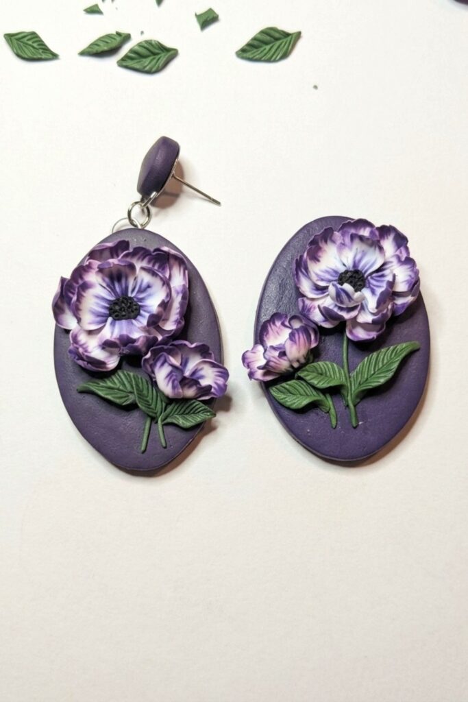 Elegant Polymer Clay Botanical Final Image
