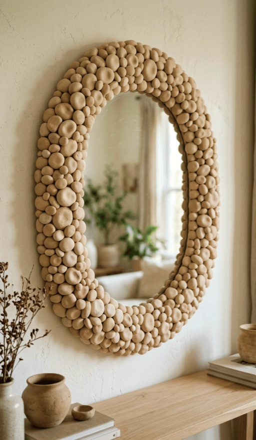 Foam Clay Mirror Ideas