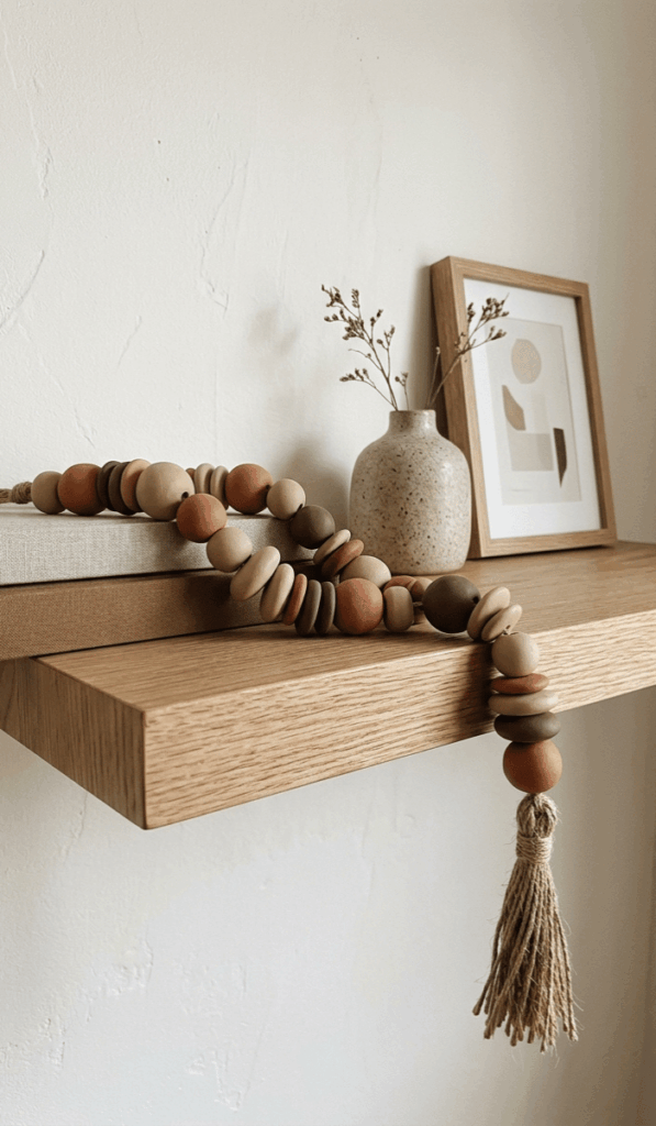 Handmade Clay Bead Garland Decor