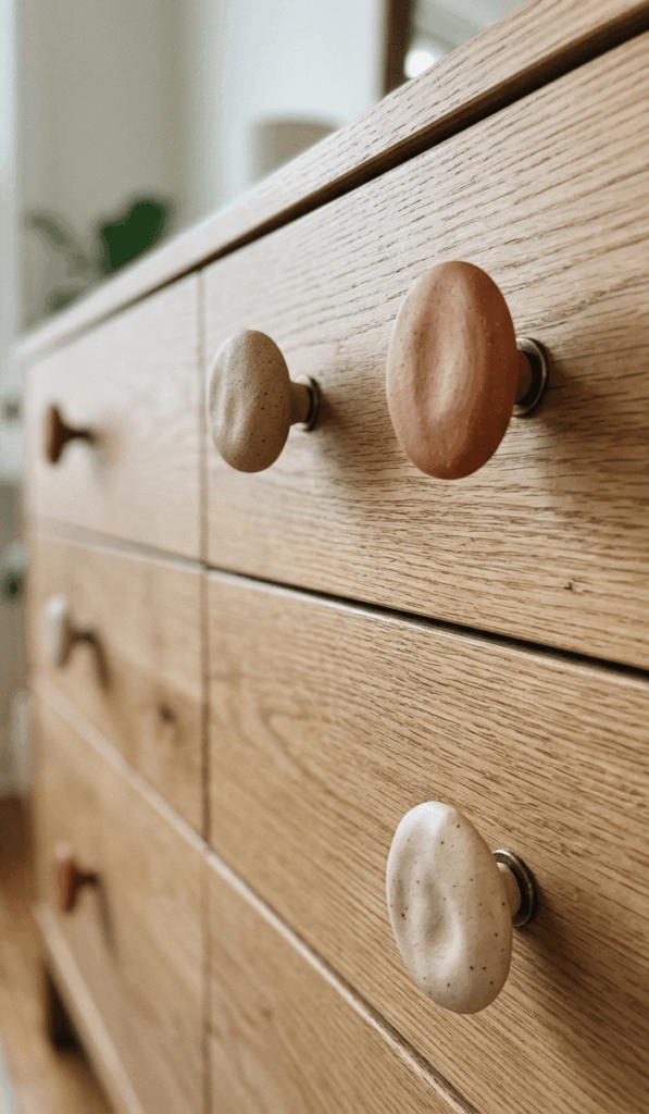 Handmade Clay Knobs for Furniture
