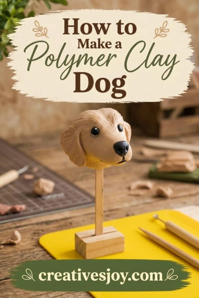 How to Make a Polymer Clay Dog