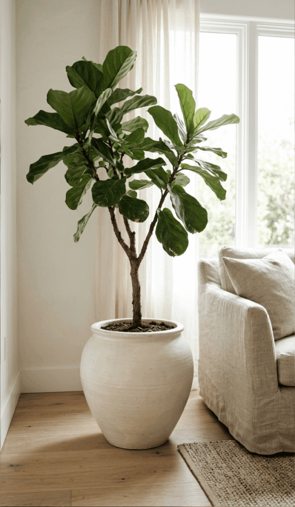 Indoor Urn Planter Living Room Ideas