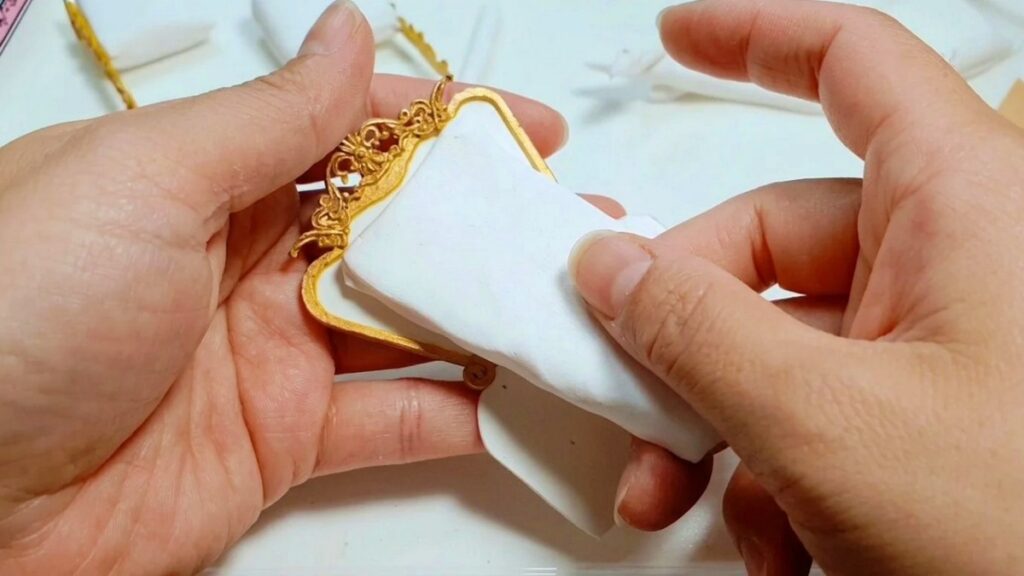 Luxury Chair with Polymer Clay 6