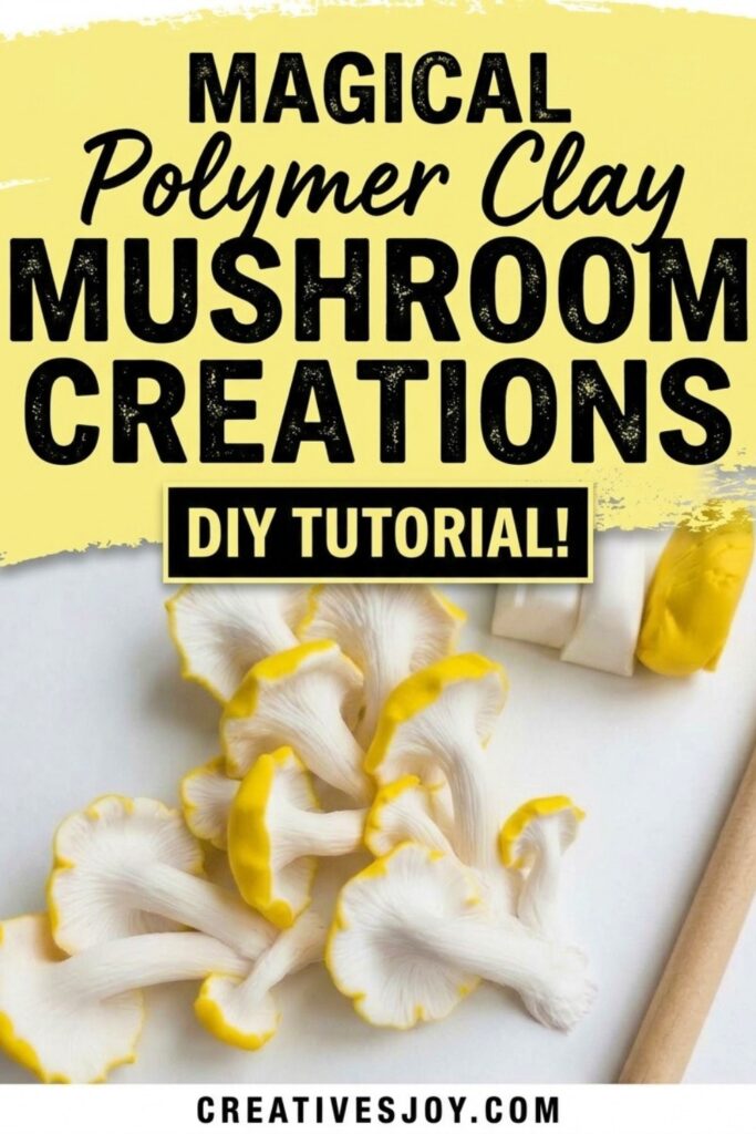 Magical Polymer Clay Mushroom Creations